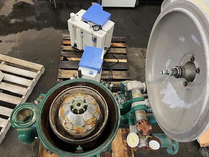 Used Centrifuge, Disc, Batch, Solid Wall, Alfa Laval, MAB-206 7.5 HP, #S736637