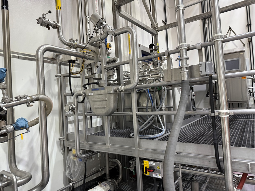 Used Liquifier Tank, 400 Gallon, Breddo, Likwifier, Stainless Steel, 40 HP, #5991622