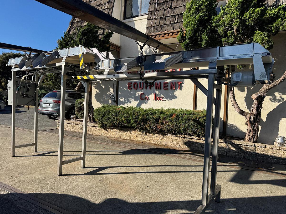 Used Conveyor, Belt, 12" x 16’, Dorner 7200 Series, Dual Drop-Down Belt Setup, #5991588