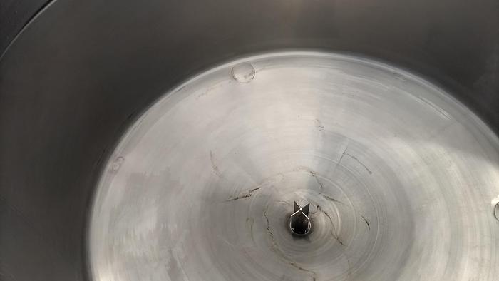 Used Stainless Steel 200 Gallon Tank with Lid #S745075