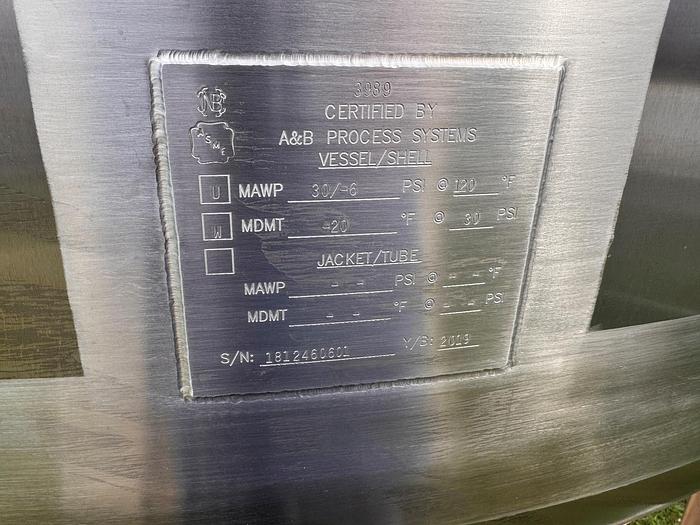 Unused Filter, Reverse Osmosis, RO/DI, Evoqua, Stainless Steel, High-Purity, #5991264