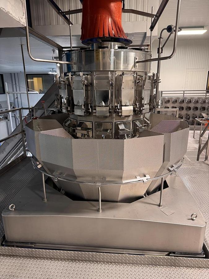 Used Filling Line, Bag, Ishida Double Drop Scale, Dual Triangle Baggers, Elevator, #5991855