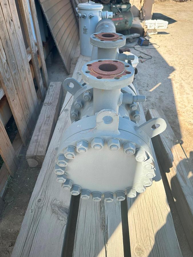 Used Heat Exchanger, Shell & Tube, 200 SF, Redman AEU-2H, 10-72-50, 1135 PSI, Unused, #5991435
