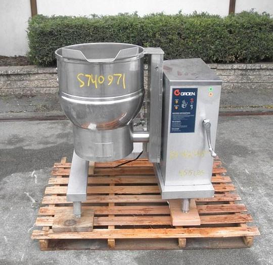 Used Kettle, 20 Gallon, 316 S/st, Jkt, Groen, Mdl DH-20, #S740971