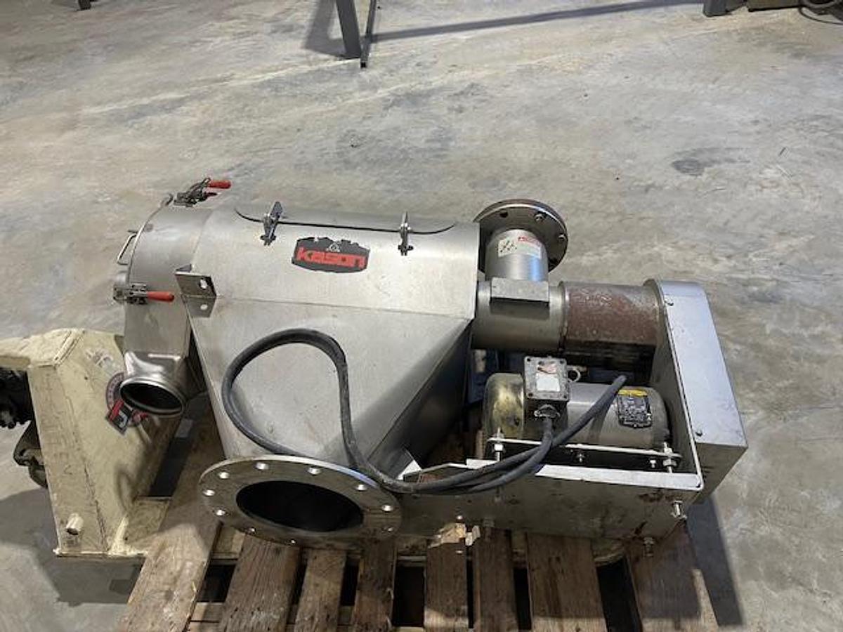 Used Screen, Rotary, Kason, Stainless Steel, Centri-Sifter, Qty 2, #5991386