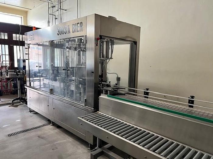 Used Filling Line, Bottles, Filler/Rinser/Crowner, Labeler#C744999