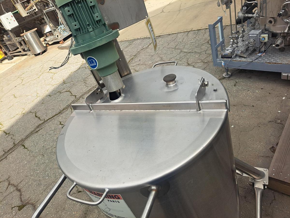 Used Tank, 30 Gallon, 316 Stainless Steel,  20" x 25", Jacketed, Agitated, FT/DB #S741944