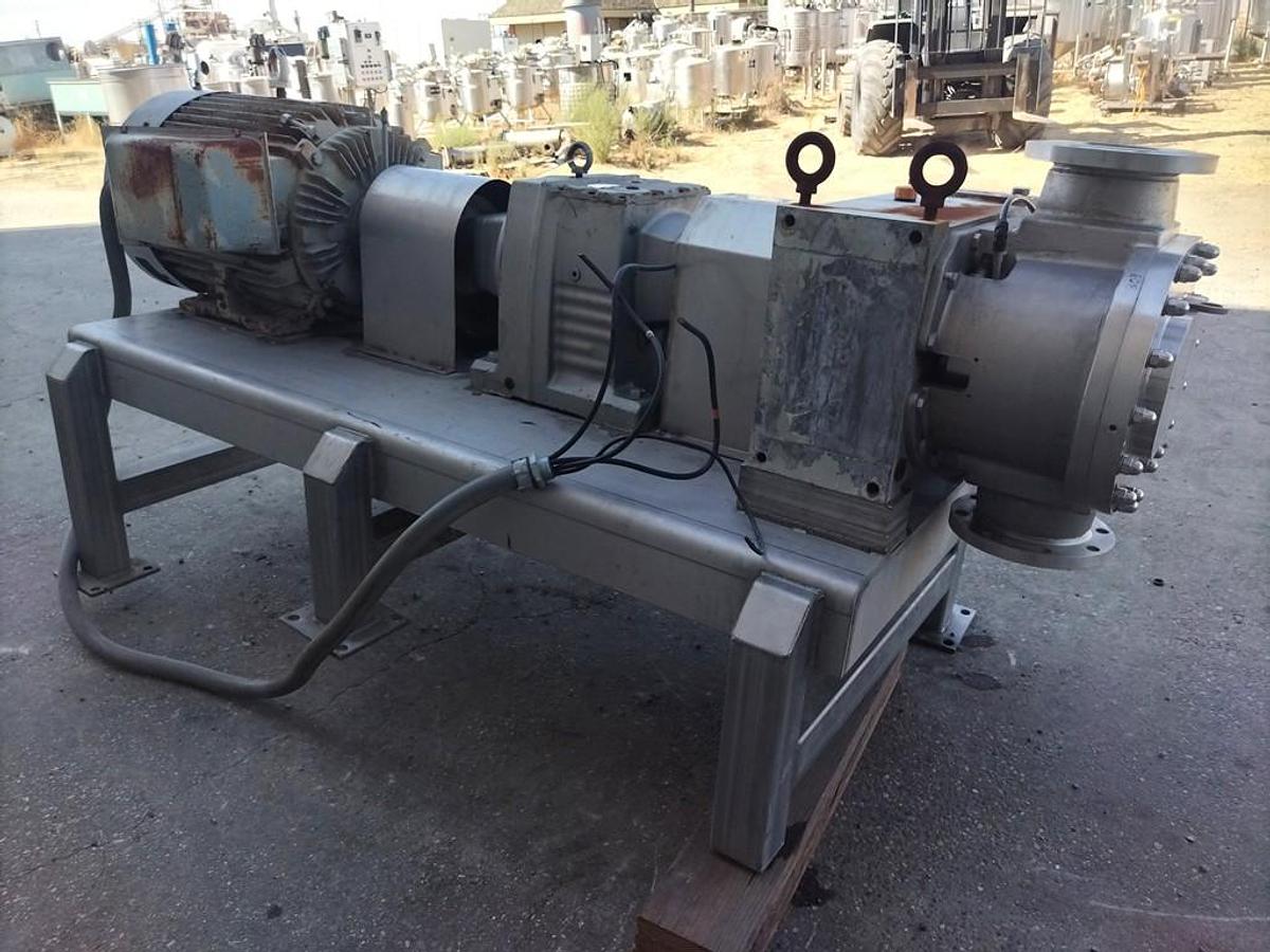 Used Pump, Positive, Fristam FKL 600, 125HP, 6" In/Out, Flanged, #5991932