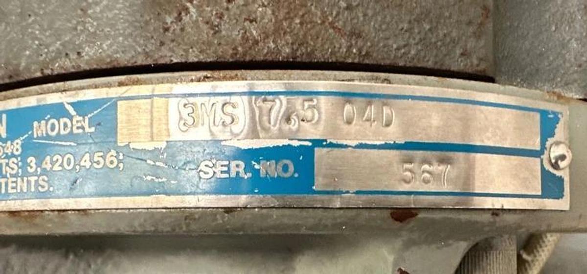 Used Mill, Inline, Grinder / Homogenizer, 7.5 HP, Explosion Proof, Arde Barinco Dicon 3MS, #5991666