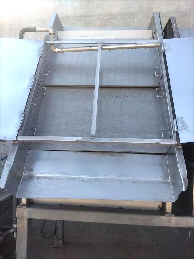 Used Screen, Parabolic, 72" & 48", Dual Hydro-Sieve, Stainless Steel, Conveyor, #5991707