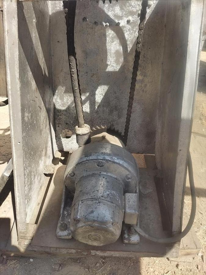 Used Mixer, Ribbon, 1.75 Cu. Ft., Stainless Steel, Double Ribbon, #5991947