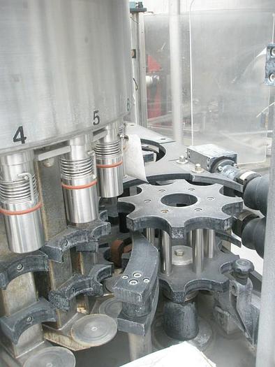 Used Filler, Capper, Scoma/Zalkin, 16-head Fill, 6-head Cap, #S733238