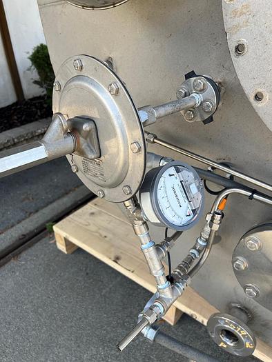 Used Tank, 4,000 Gallon, Stainless Steel, UL-142 Vessel, Modern Welding #S745125