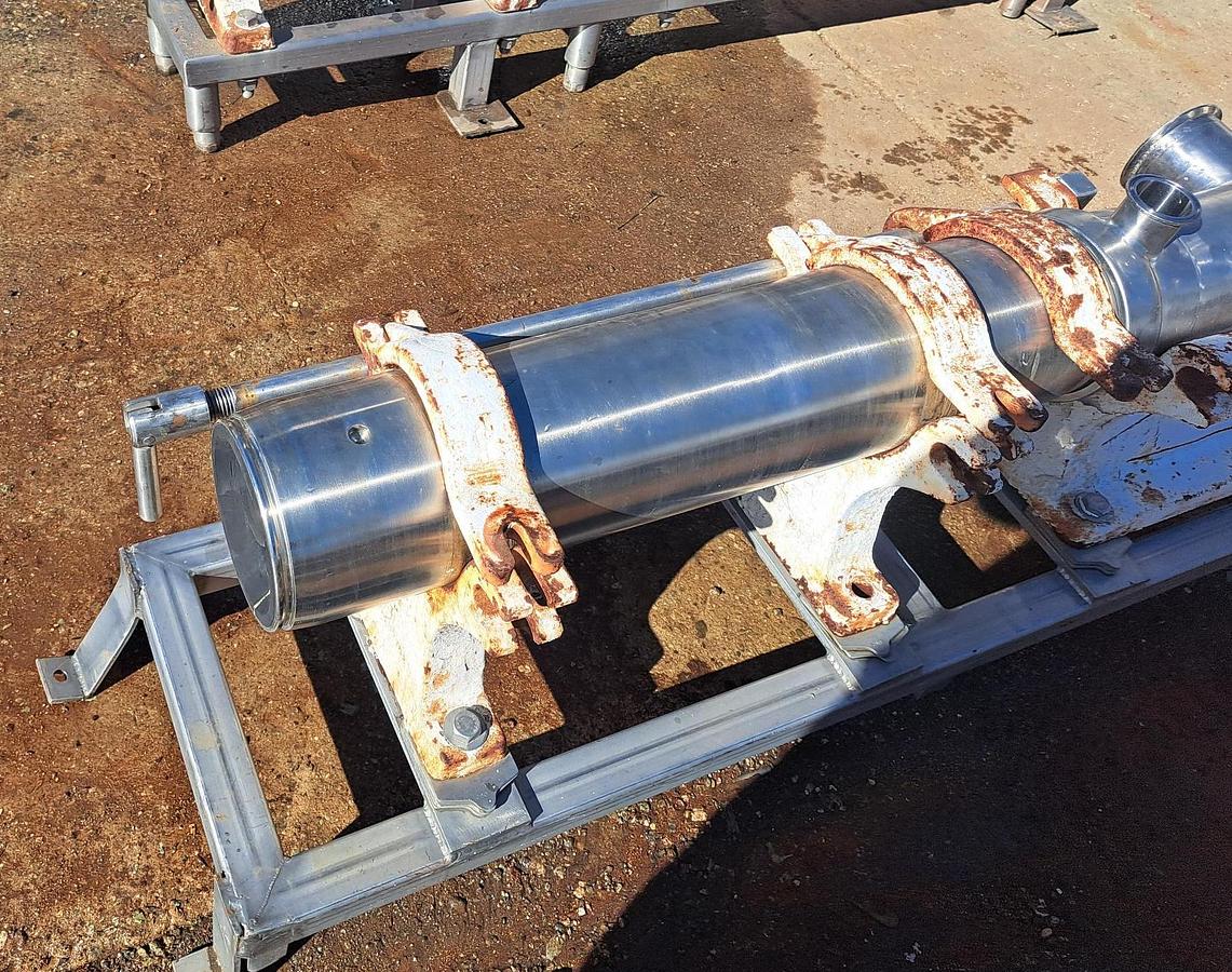 Used Pump, Moyno, 25 HP, 4", S/st, Robbin, Mdl 2FFC10HSJE #S740722