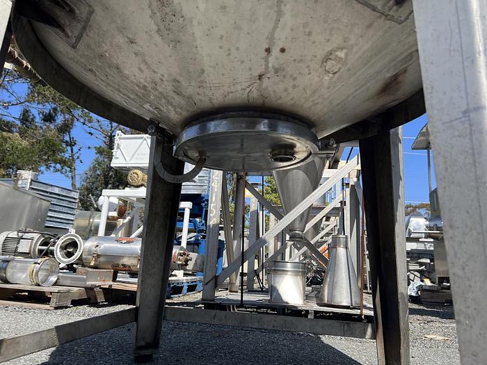 Used Still, 220 Gallon, S/st, Column, Condenser, Steam Heated, Insulated #C745096