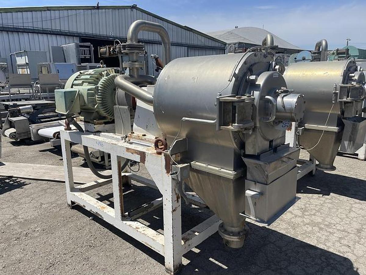 Used Pulper, Finisher, Rossi Catelli, Model P100/6R, Butterfly Turbo Juice Extractor, #5991913