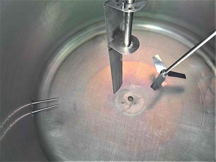 Used Tank, 1,600 Gallon, S/st, Agit, Jkt, Mueller #S745166