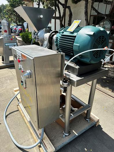 Used Mill, Nut Butter Mill, AC Horn, Model 148-C-8-SS, Stainless Steel, 30 HP #S745470