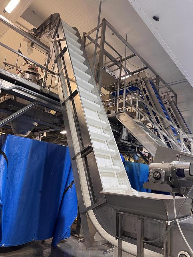 Used Filling Line, Bag, Ishida Combination Scale, Bosch SV 3800 Bagger, Elevator, Produce, #5991861
