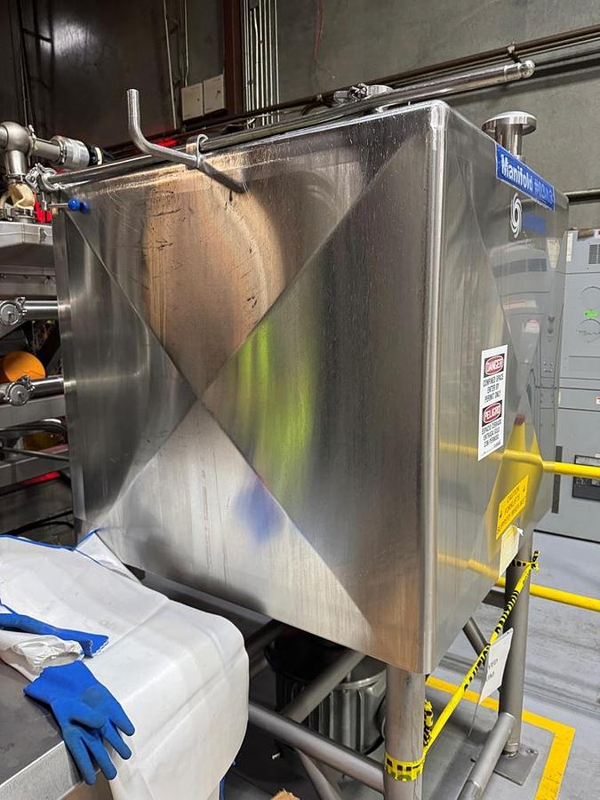 Used Liquifier Tank, 400 Gallon, Breddo, Likwifier, Stainless Steel, 40 HP,  #5991618