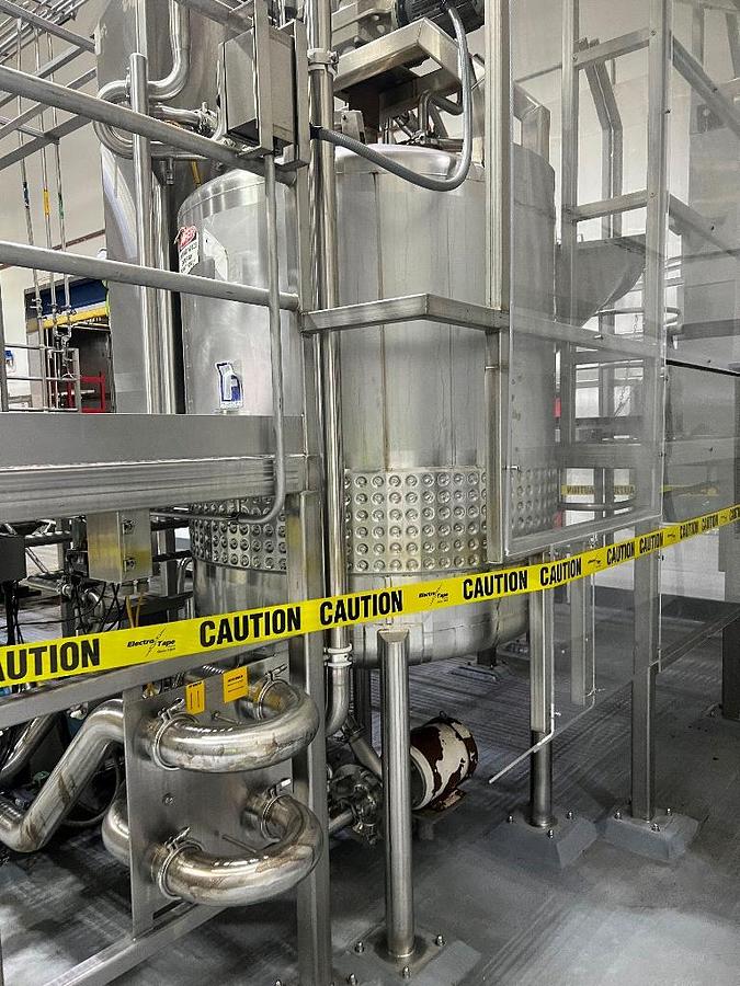 Used Chopper Tank, 500 Gallon, Feldmeier, Jacketed, With Drum Tilter, #5991619