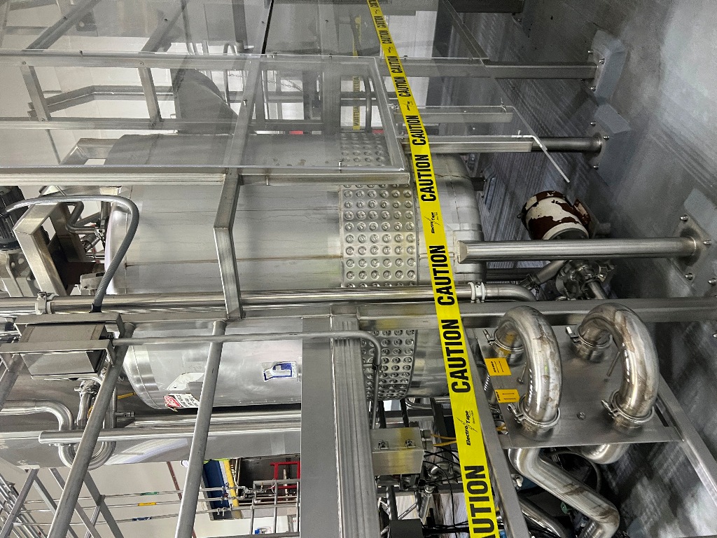 Used Chopper Tank, 500 Gallon, Feldmeier, Jacketed, With Drum Tilter, #5991619