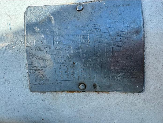 Used Pump, Positive, Waukesha, 130 U1, 10 HP, 3”, #5991051