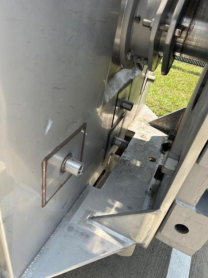 Used Mixer, Ribbon, 120 CF, Stainless Steel, Paddle/Ribbon, Jacketed, APS, #5991652