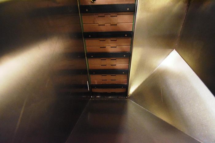 Used Elevator, Cap, Cleated, Pharma Pack, Stainless Steel, Incline #5991078