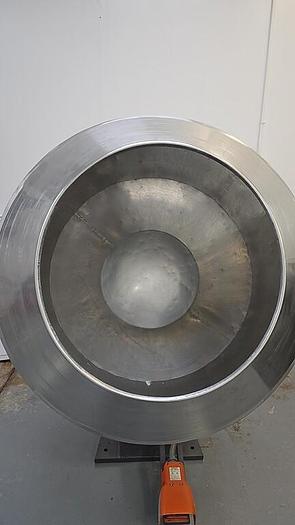 Used Mixer, Rotary, Drum, Seasoning, Stainless Steel, 40"