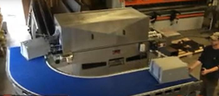 Used Washer, Crate, Lug, Stainless Steel, Continuous, Innotech, #5991178