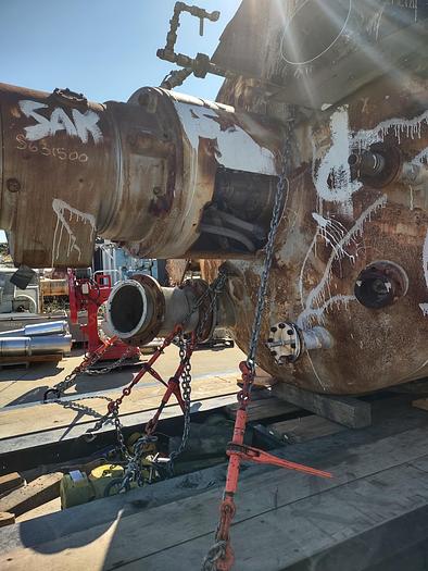 Used Reactor, 3,500 Gallon, 347 S/st, 15 PSI, Jkt, Agit, Clad #S631500
