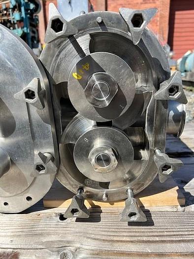 Used Pump, Positive, Waukesha, Model 130, 3" In/Out, Stainless Steel #S745410