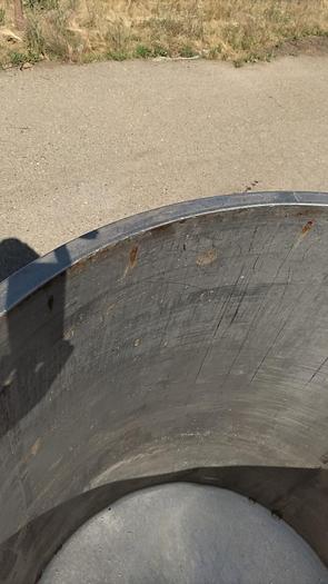 Used Tank, 600 Gallon, Stainless Steel, 6' X 5' #S745321