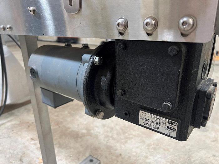 Used Filling Line, 12-Head, Overflow Filler, Inline Capper, Wrap Labeler #C745379