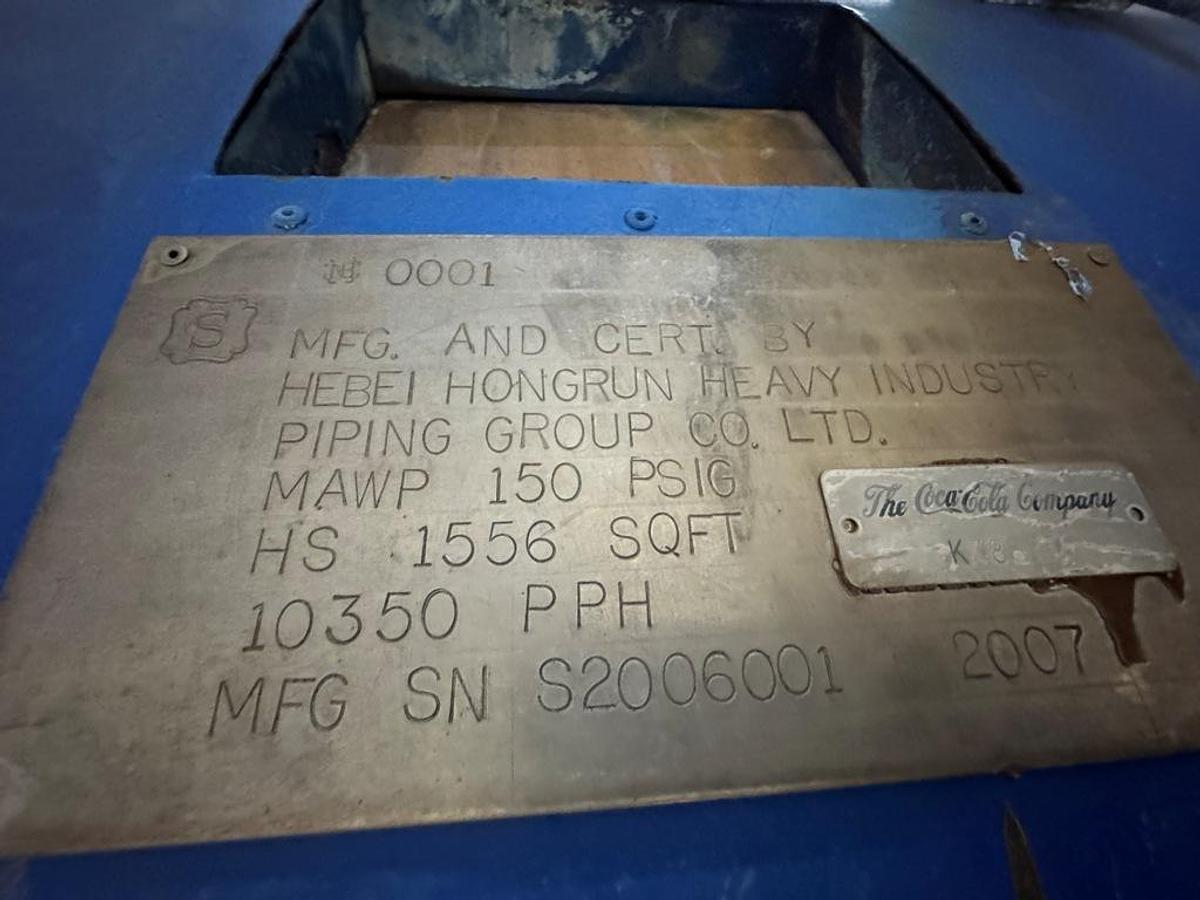 Used Boiler, 300 HP High Pressure Steam, Johnston, NOXmatic Burner, Gas-Fired, #5991634