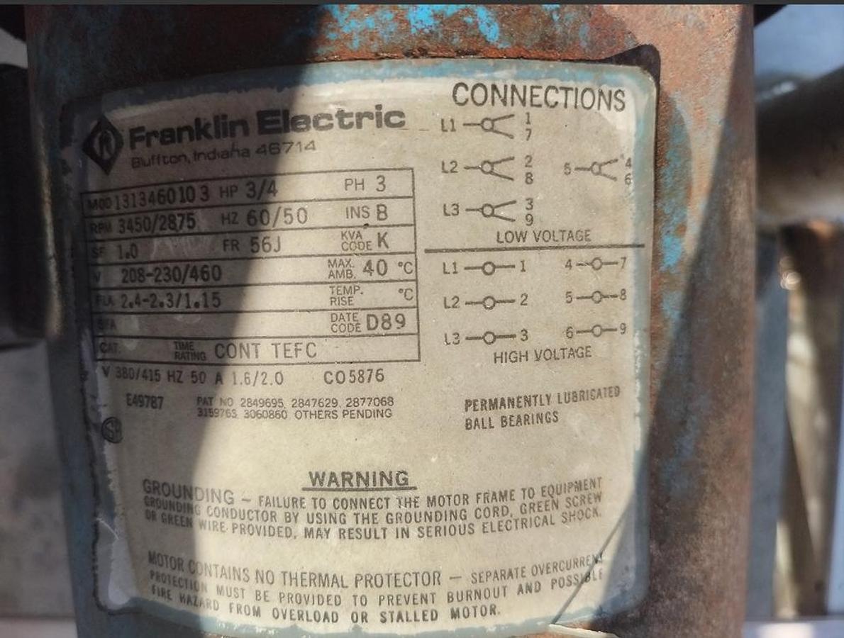 Used CIP System, 3-Tank Brew System, 25 Gallon Each, Metalcraft, Chester Jensen Heat Exchanger, #5991918