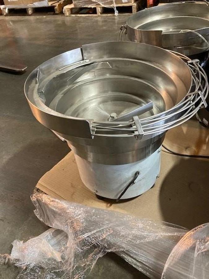 Used Bottling Line, Chinese-Made, 2-Head Servo Filler, Capper, Labeler, Jacketed Hopper, Conveyors, #