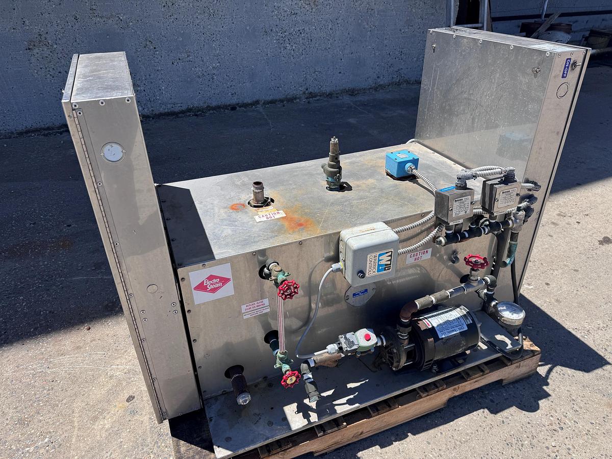 Used Boiler, 15 BHP, Steam Generator, Electro Steam, #5991811