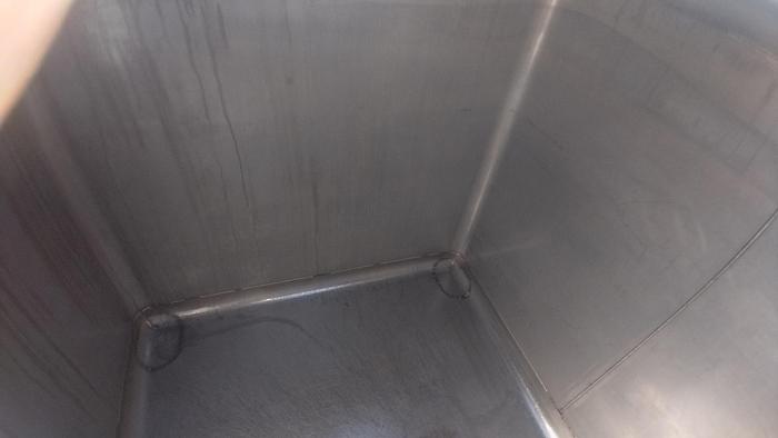 Used Tank, 350 Gallon, 316 Stainless Steel, LiquiTote, #5991126