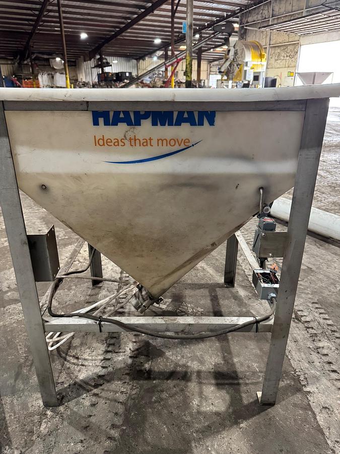 Used Bag Filling System, Chantland AccelPak, Hapman Conveyor, Hamer Filler, Automatic, #5991426