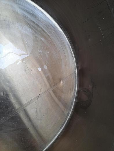 Used Tank, 1,024 Gallon, 316 Stainless Steel, Chem Tek, 6' x 6', OT/FB #S737705