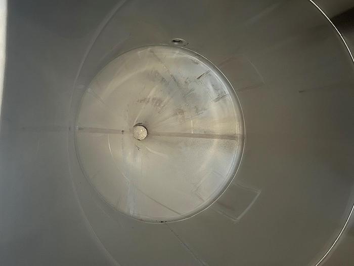 Used Tank, 2,500 Gallon, Stainless Steel, 6'x15', Cone #S745048