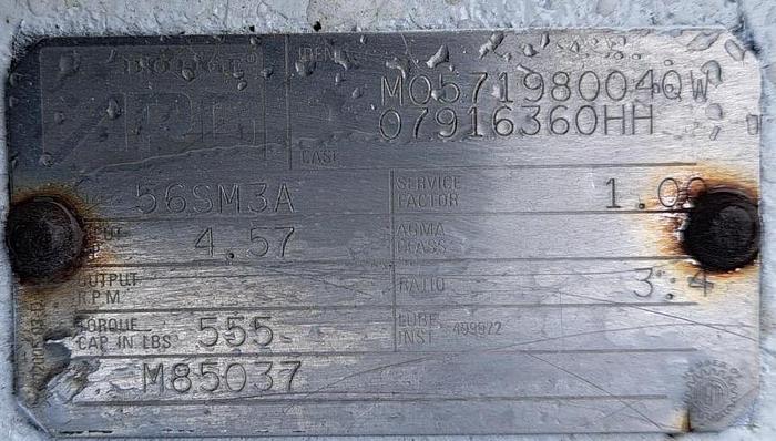 Used Pump, Positive, GH Products, Mdl GHP-1120, 2" In/Out, 3 HP #S745082