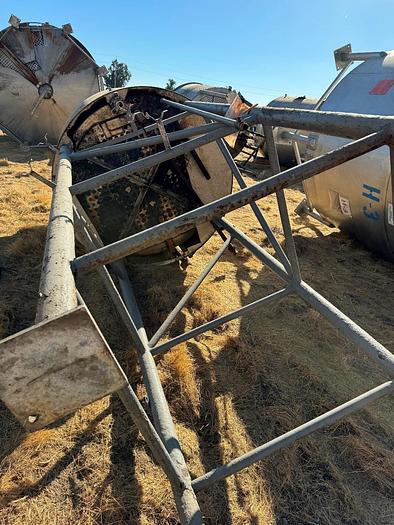 Used Tank, 850 Gallon, Stainless Steel, Jacketed, Agitated, #5991116