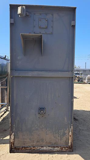 Used Hopper, Dump, 200 CF, 304 Stainless Steel, Auger Discharge #5674437