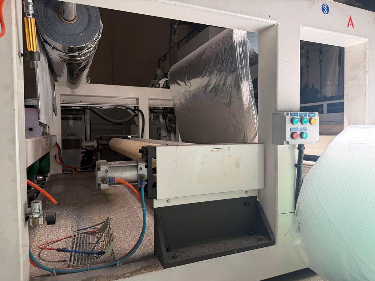 Used Extruder, Bubble Wrap System, 3-Layer, 72" wide, #5991826
