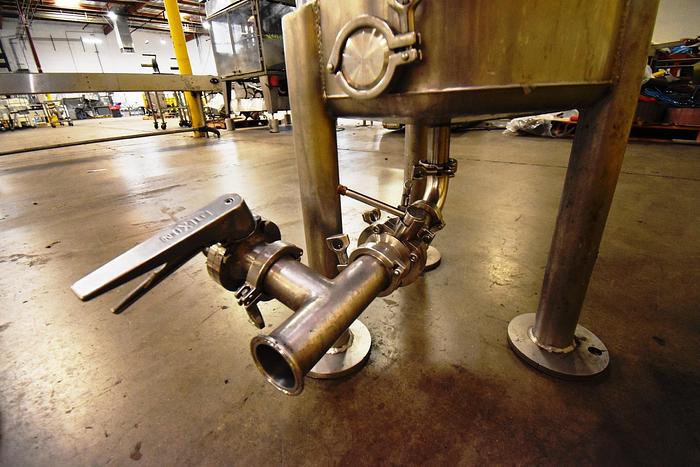 Used Tank, 25 Gallon, Stainless Steel, 16” x 29”, Open Top, #