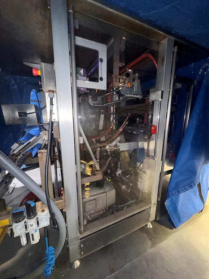 Used Filling Line, Bag, Ishida CW-RV-214W, Scale, Bosch SV 3800 AB Bagger, Elevator, #5991866