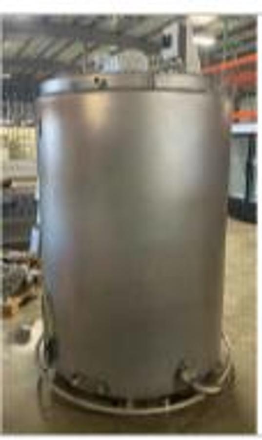 Used Tank, 400 Gallon, Chocolate Melting Tank, 2,000 lb., Aasted, #5991890
